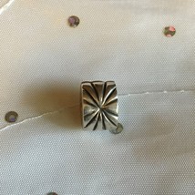 GENUINE PANDORA  STERLING SILVER SUNBURST FIREWORK CLIP CHARM BEAD 790210 - £17.59 GBP