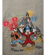 DISNEYLAND RESORT EMBROIDERED MEN&#39;S XL BASEBALL SWEATSHIRT JACKET NEW - $828.02 MXN