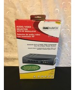 MAGNAVOX AUDIO/VIDEO SELECTOR SWITCHBOX WITH RF MODULATOR M61151 NIB - $43.72 CAD