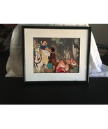 DISNEY ANIMATION ART SNOW WHITE THE PRINCE &amp;  SEVEN DWARFS LTD EDITION S... - £212.54 GBP