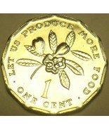 Gem Unc Jamaica 1977 F.A.O. Cent~Let Us Produce More Food~12-Sided~Free ... - £2.42 GBP