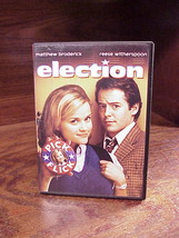 Election DVD, Used, 1999, R, with Matthew Broderick, Reese Witherspoon, tested - £5.44 GBP