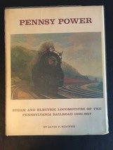 PENNSY POWER STEAM &  ELECTRIC LOCOMOTIVES OF THE PENNSYLVANIA RAILROAD 1900-57 - $33.81