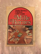 VINTAGE 1971 PARKER BROTHERS FRENCH CARD GAME MILLE BORNES - £20.00 GBP