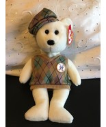 TY  BEANIE BABIES TOUR TEDDY THE BEAR 8.5&quot;  NEW WITH TAG MINT 2006 RETIRED - £6.99 GBP