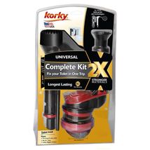 Korky 2X Long Life Universal Complete 2-Inch Toilet Repair Kit - $35.95