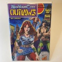 New York City Outlaws #4 1985 - Outlaw - Ken Landgraf Comic Book - $37.62