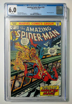 1974 Amazing Spider-Man 133 CGC 6.0, Marvel Comics 6/74: Bronze Age Molten Man - £76.87 GBP