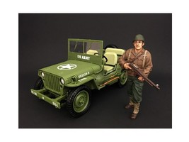 US Army WWII Figure II For 1:18 Scale Models by American Diorama - $20.62