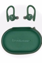 BNIB Brand New BROOKSTONE True Wireless Earbuds w Charging Case, Factory Sealed - £45.68 GBP