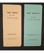 Lionel Toy Corp Checklist Booklets 1967 and 1968 First Editions O, O27, ... - $37.76 CAD