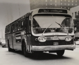 Chicago Transit Authority CTA #341 Route 153 Downtown Bus Photo Saks 5th... - £7.55 GBP