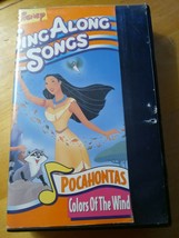 Disneys Sing Along Songs - Pocahontas: Colors of the Wind (VHS, 1995) - £12.55 GBP