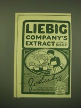 1902 Liebig Company&#39;s Extract of Beef Ad - Tis the little things that tell - £14.78 GBP