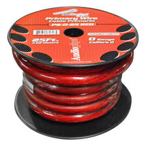 Audiopipe Power Cable 0-Gauge 25 Foot Spool - Red - $134.72
