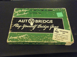 Vintage Auto Bridge Play-Yourself Bridge Game No. PGA Advanced Set Group 19 - £23.50 GBP