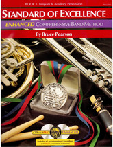 Standard of Excellence Enhanced Comprehensive Band Method Timpani &amp; Auxiliary - £4.17 GBP