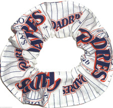 San Diego Padres Hair Scrunchie Scrunchies by Sherry MLB Baseball  - £5.47 GBP