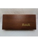 German Axxa Board Game Complete 1989 With Wooden Case 11 1/2&quot; - $41.09 CAD