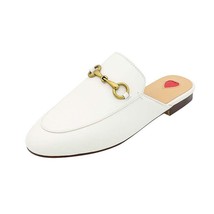 big size  leather round toe outside slippers slip on   leisure street wear women - £95.92 GBP