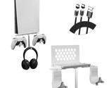 Ps5 Wall Mount, Ps5 Wall Mount Kit With 2 Detachable Controller Holder A... - $43.99
