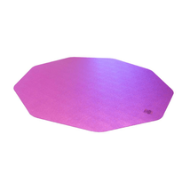 Polycarbonate 9-Sided Pink Gaming Chair Mat for Hard Floors 38 x 39 - $87.11