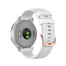 Silicone Watch Bands For Garmin Vivoactive 4S / Venu 2S / Vivomove 3S, Soft Spor - £18.87 GBP