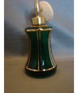 Holmspray Perfume Bottle Extensive Gold Designs Western Germany - $16.99