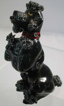 TOO COOL 1950s BEGGING POODLE in Spaghetti Porcelain - $55.90