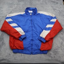 Pro Celebrity Jacket Mens M Blue American Team Sports Full Zip Outdoor wear - £23.20 GBP