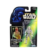Star Wars POTF 2 Green Card Holosticker Luke Skywalker Hoth - $114.04 MXN