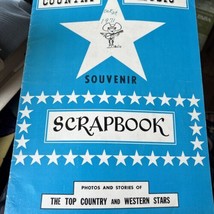 Country Music Souvenir SCRAPBOOK Photos &amp; Stories Loretta Lynn Kitty Wel... - £7.04 GBP