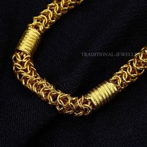 Exclusive Beautiful Heavy Pure 22k yellow gold Boys Mens man chain necklace - $6,949.80+