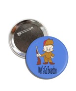 3” Donald Trump Anti-Biden Elmer Fudd  Lets Go Brandon Button Pin Republ... - $11.88