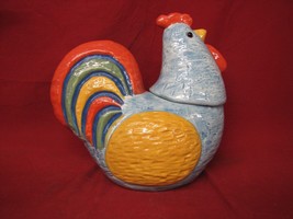 Vintage Rooster Chicken Cookie Jar - $29.69