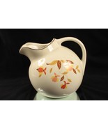 Vintage Hall Superior Quality Autumn Leaf 80 oz Ball Pitcher Jewel Tea USA - $710.66 MXN