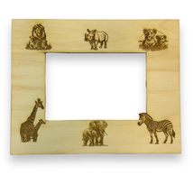 African Safari Animals 8x10 Photo frame insert for 5x7 Picture (FRAME NO... - $24.49