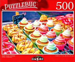 Cra-Z-Art Sweet Treats - Sweet Treats on Display - 500 Piece Jigsaw Puzzle - £8.53 GBP