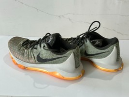Nike Kevin Durant KD 8 Easy Euro Basketball Shoes Green Gray 2015 Men&#39;s Size 8.5 - £31.61 GBP