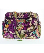 Vera Bradley Baby Bag (Plum Crazy with Solid Purple Interior) - £71.93 GBP