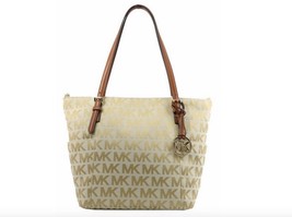 Michael Kors Jet Set Logo Tote - Camel - £131.88 GBP