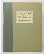 The Birds of California William Leon Dawson 1923 Vol I Signed by Author - $396.00