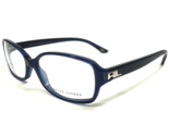 Ralph Lauren Eyeglasses Frames RL6044 5033 Clear Blue Silver Round 55-15... - $55.88