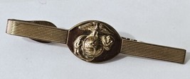 USMC Marine Corps Vintage Tie Bar Clip eagle anchor globe - $6.35