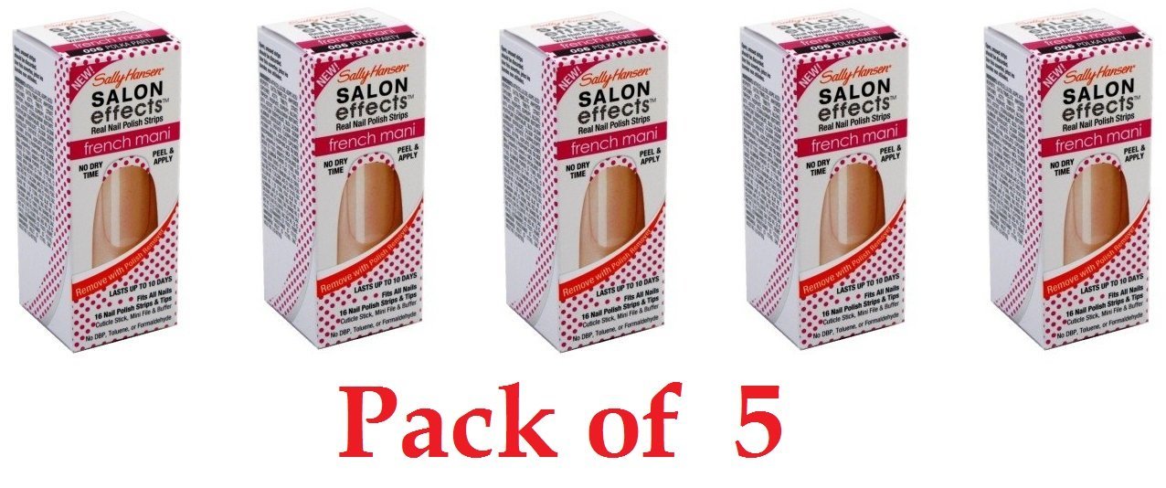 Primary image for Sally Hansen Salon Effects Nail Enamel, 006 French Polka Party-16ct (Pack of 5)