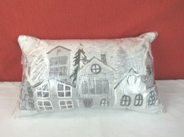 Signature Collection Textile 14 X 20 Decorative Pillow-Gray T4102963 - £30.81 GBP
