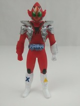 Kamen Masked Rider Fourze Fire States 4&quot; Vinyl 2011 Bandai Japan Figure - £11.43 GBP