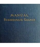 Subordinate Granges Manual 1948 HC Patrons Of Husbandry w/Affiliate Card... - €51,13 EUR