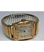 Vintage Benrus Delux GF watch case  with BA 4 movement running - $49.49
