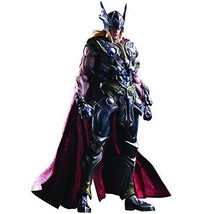 Rare Thor Action Figure Square Enix Comic Heroes Collectible Display Toy... - $228.35